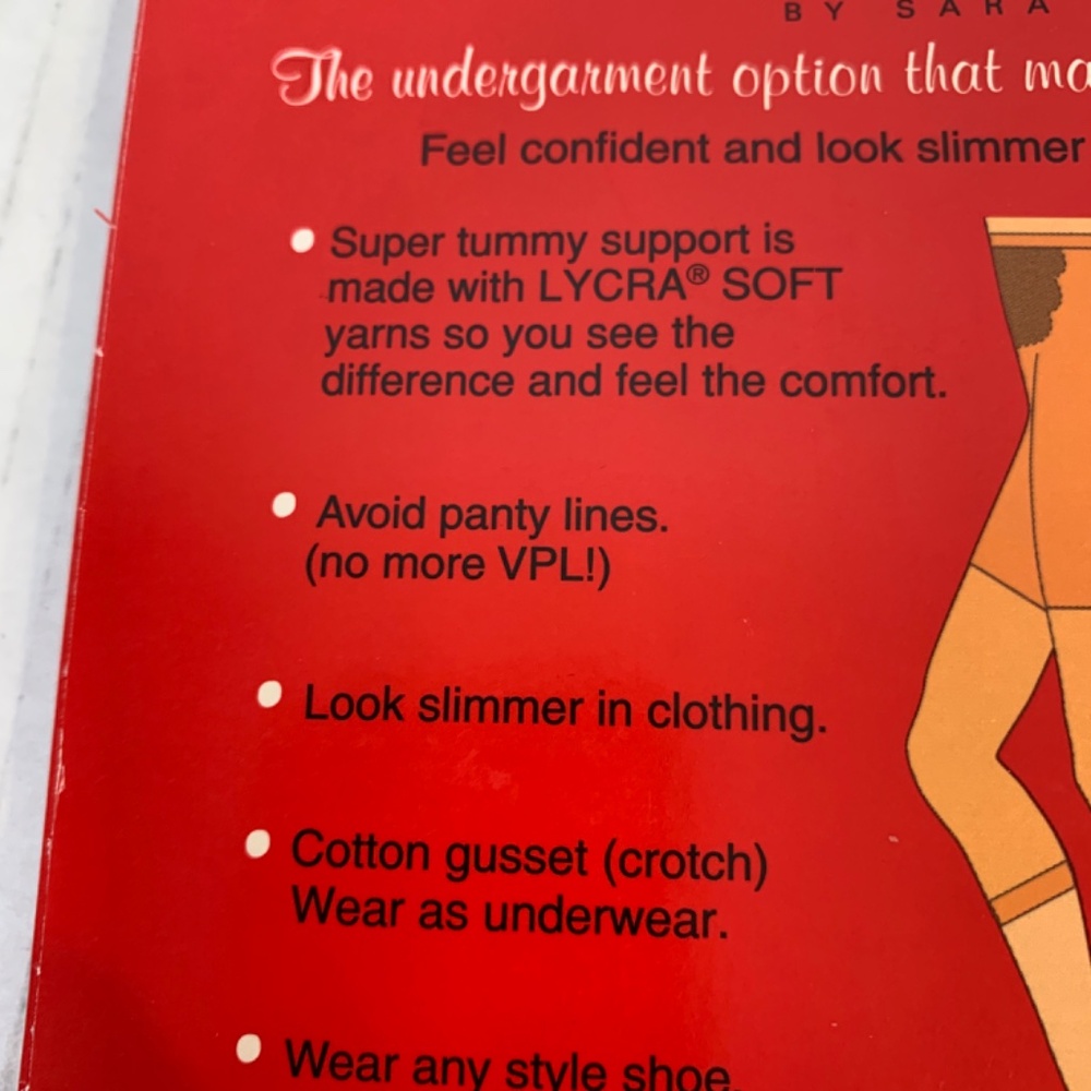 Spanx Sara Blakely Size C Black Footless Bodyshaping Pantyhose Extra Tummy NEW - Picture 12 of 14